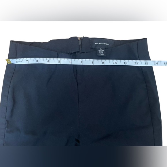 Who What Wear Black Stretch Ankle Pants - Office, Classic, Workwear - Size 6 - Picture 5 of 10